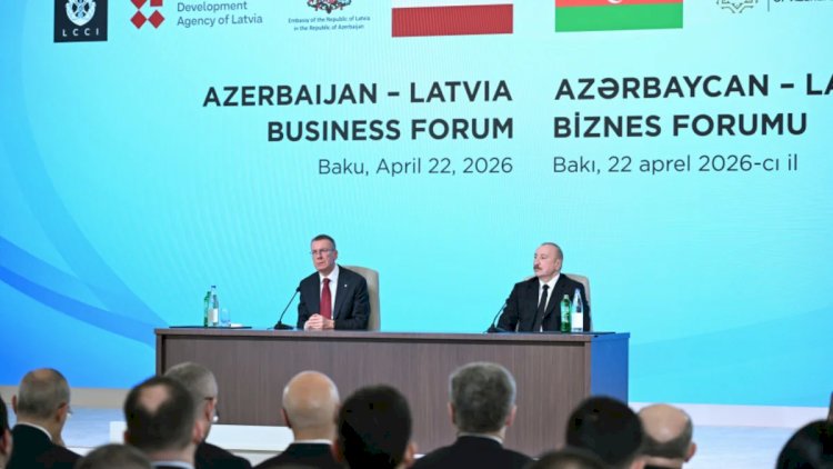    “Ağ Şəhər mənə çox böyük təəssürat bağışladı” - Latviya Prezidenti   