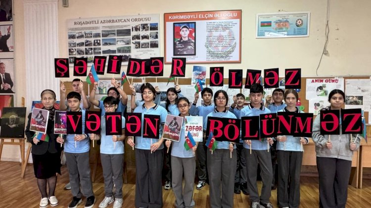    Şəhid Elçin Kərimbəyli “Tərəqqi” liseyində ehtiramla anıldı   