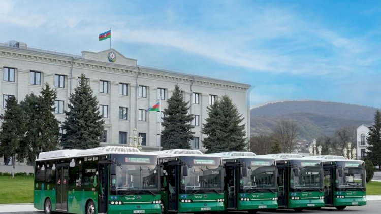   ŞAD XƏBƏR: Xankəndidə şəhərdaxili avtobus marşrutları fəaliyyətə başlayır   