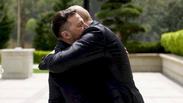    Zelenski Qəbələdən paylaşım etdi - FOTO   