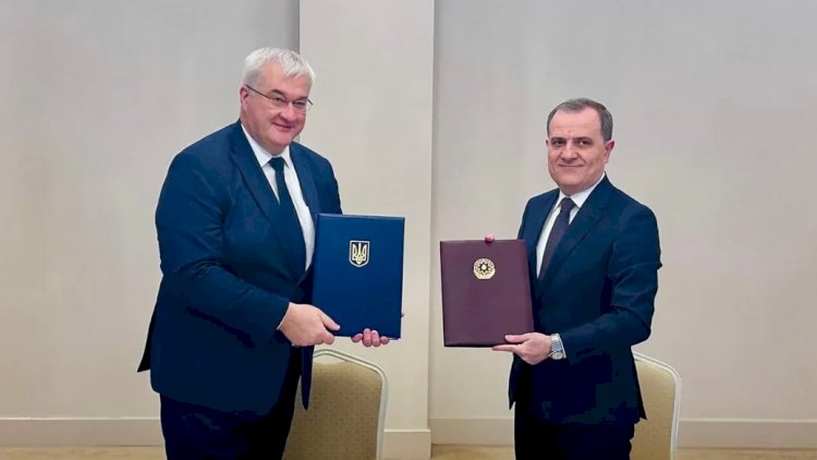    Ceyhun Bayramov Qəbələdə ukraynalı həmkarı ilə görüşdü   