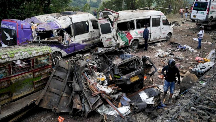    Kolumbiyada terror aktı nəticəsində azı 20 nəfər öldü   