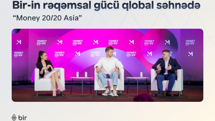    Bir Azərbaycanın rəqəmsal transformasiya təcrübəsini “Money20/20 Asia 2026” qlobal səhnəsinə daşıdı   