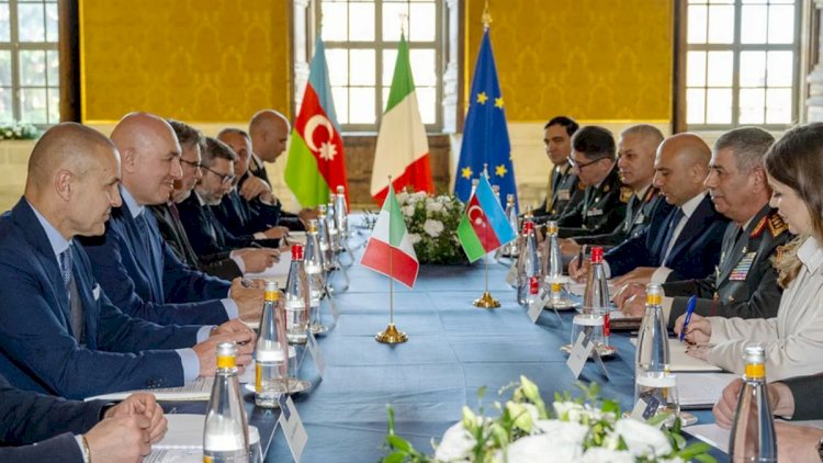    Azərbaycan və İtaliya arasında hərbi əməkdaşlıq müzakirə edildi   