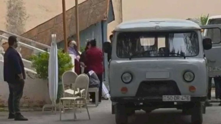    Sumqayıtda qəzalı vəziyyətdə olan xəstəxana sökülür   - FOTOLAR