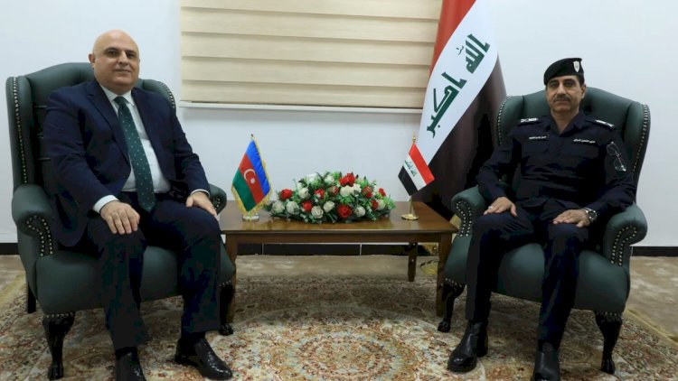    Eldar Səlimov İraq DİN-in generalı ilə görüşdü   