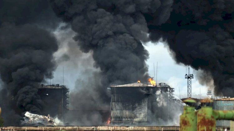    Ukrayna “Kaça” aerodromuna və Simferopoldakı neft bazasına zərbə endirdi   