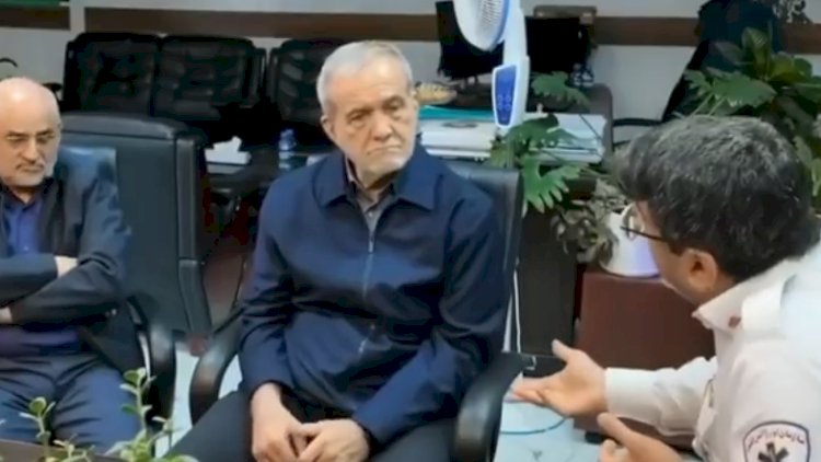    Məsud Pezeşkian yenidən küçəyə cangüdənsiz çıxdı -   VİDEO