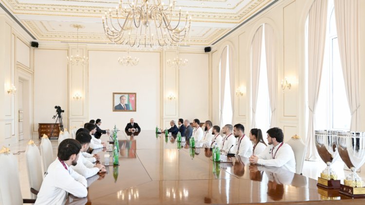    Prezident: İdmançılarımızda qələbə əzmi çox güclüdür   