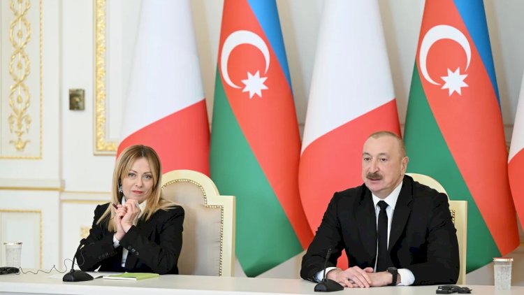    İlham Əliyev və Ciorcia Meloni mətbuata bəyanatlarla çıxış ediblər   - TAM MƏTN