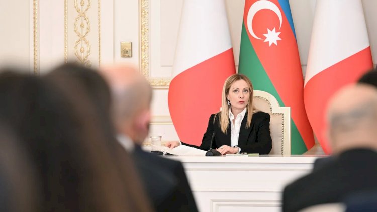    Ciorcia Meloninin Azərbaycana səfəri başa çatdı   