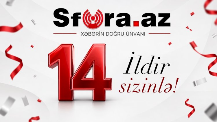    Sfera.az-ın   14 yaşı tamam olur