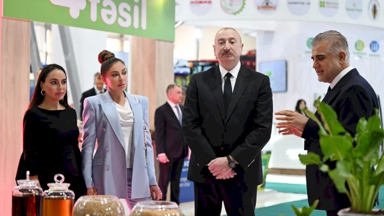    İlham Əliyev 19-cu “Caspian Agro Week” və 31-ci “InterFood Azerbaijan” sərgiləri ilə tanış oldu   