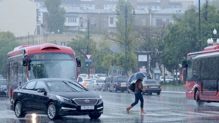    Hava kəskin pisləşir: Bakıya güclü yağış yağacaq -   XƏBƏRDARLIQ