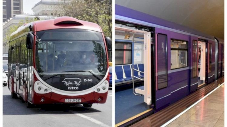    Bakıda bütün avtobuslar və taksilər metro ilə birləşdirilir?   