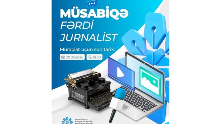    MEDİA jurnalistlər üçün müsabiqə elan etdi   