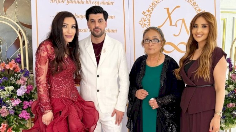    Xalq artistinin qızı nişanlandı   