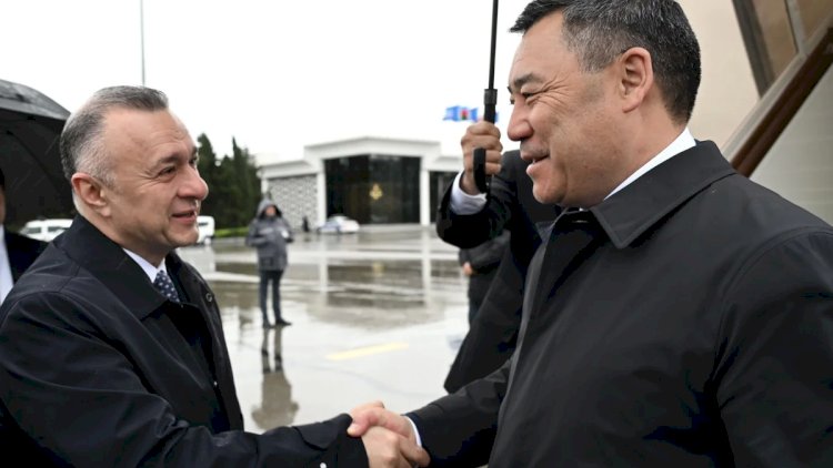    Qırğızıstan Prezidenti Sadır Japarov Azərbaycana səfərə gəldi   