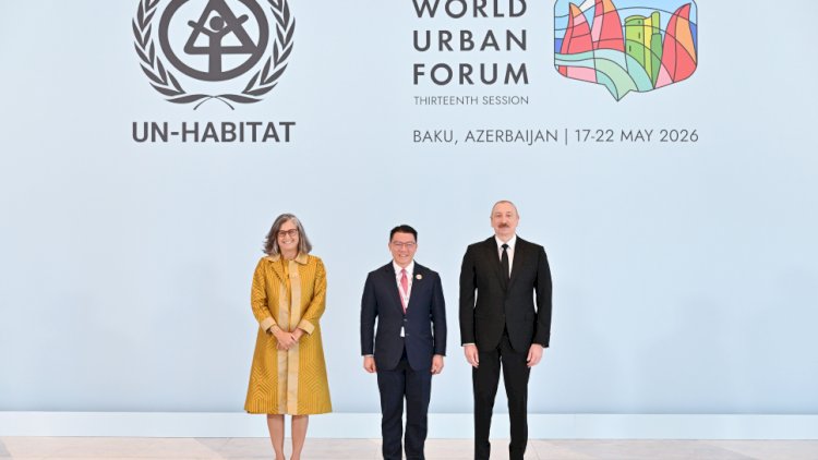    Ümumdünya Şəhərsalma Forumunun 13-cü Sessiyası:   Prezident tədbirdə iştirak edir