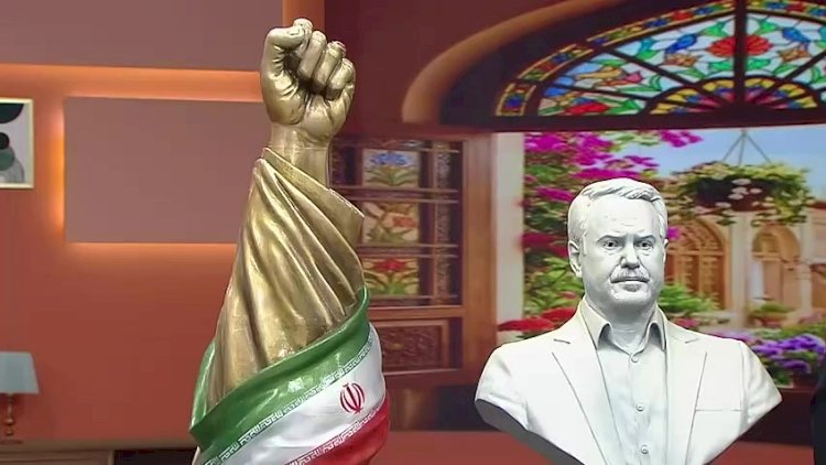    İranda da “dəmir yumruq” heykəli ucaldılacaq -   VİDEO