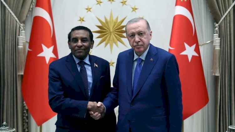    Ərdoğan Sudanın Baş nazirini qəbul etdi   