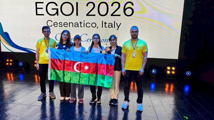    Azərbaycan məktəbliləri EGOI 2026-da iki medal qazanıblar   