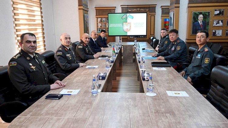    Qazaxıstan general Azərbaycana gəldi   