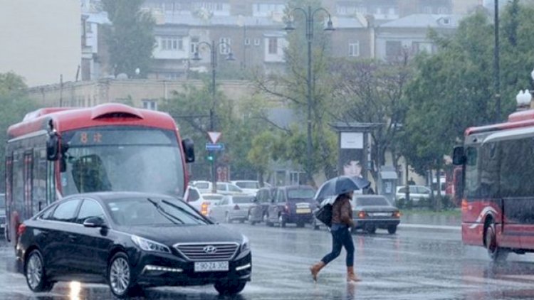    Bakıya intensiv yağış yağacaq   - XƏBƏRDARLIQ