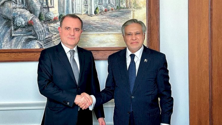 
                       Azərbaycan və Pakistanın XİN rəhbərləri Yaxın Şərqdəki vəziyyəti müzakirə etdi                   