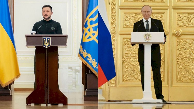    Zelenski Putinə açıq məktub ünvanladı   