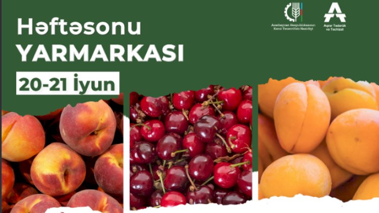    Bakıda növbəti “Kənddən Şəhərə” Həftəsonu yarmarkası təşkil olunacaq   