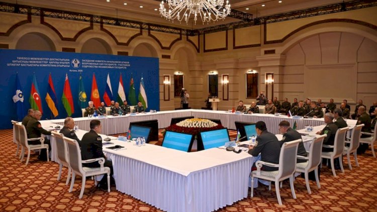    Kərim Vəliyev MDB Qərargah Rəisləri Komitəsinin iclasında   