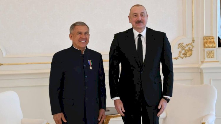    Rüstəm Minnixanov Prezident İlham Əliyevi təbrik etdi   