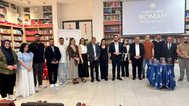    “Gənclərin Roman Müsabiqəsi 3”ün qalibləri mükafatlandırıldı   - FOTOLAR