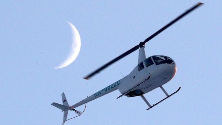    Helikopterlə əlaqə kəsildi, axtarış başladı   