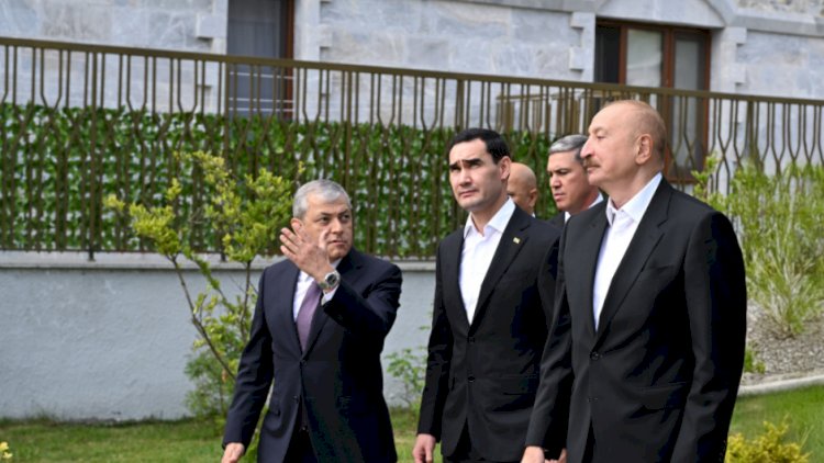    Prezidentlər Şuşadakı yeni yaşayış kompleksində -   FOTOLAR