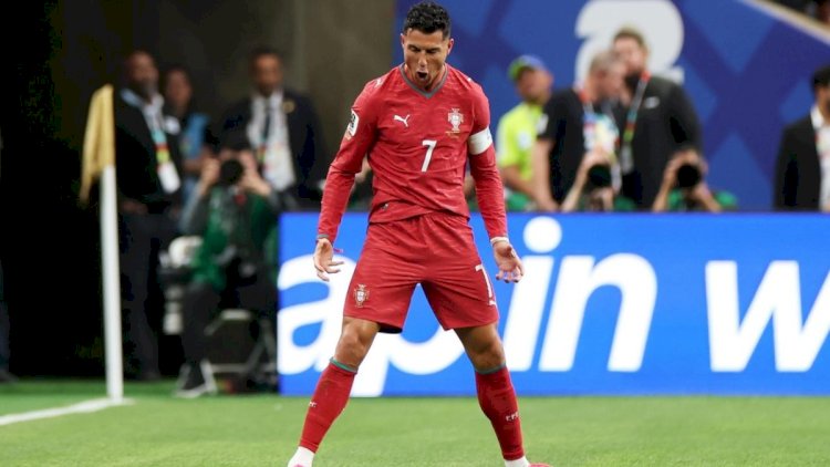    Ronaldo rekorda imza atdı   
