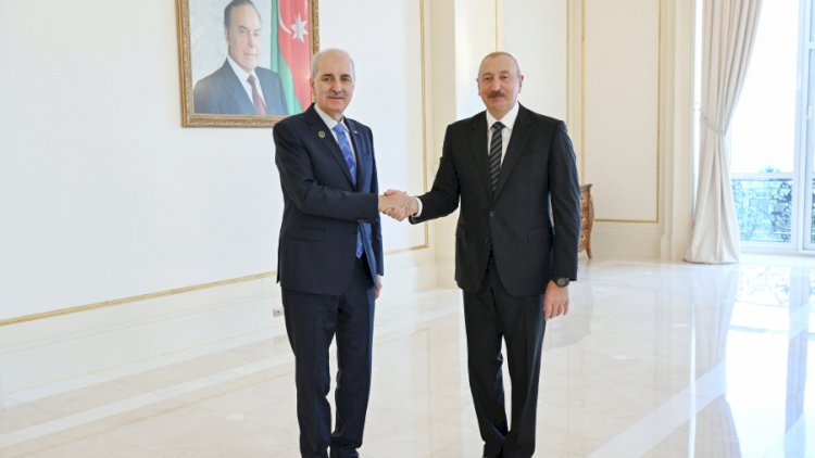    İlham Əliyev Türkiyə nümayəndə heyətini qəbul etdi   