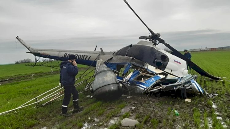    Rusiyada “Mi-2” helikopteri qəzaya uğradı   