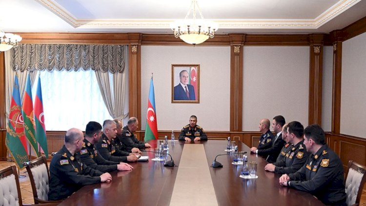    Yeni generallara rütbələr təqdim olundu   