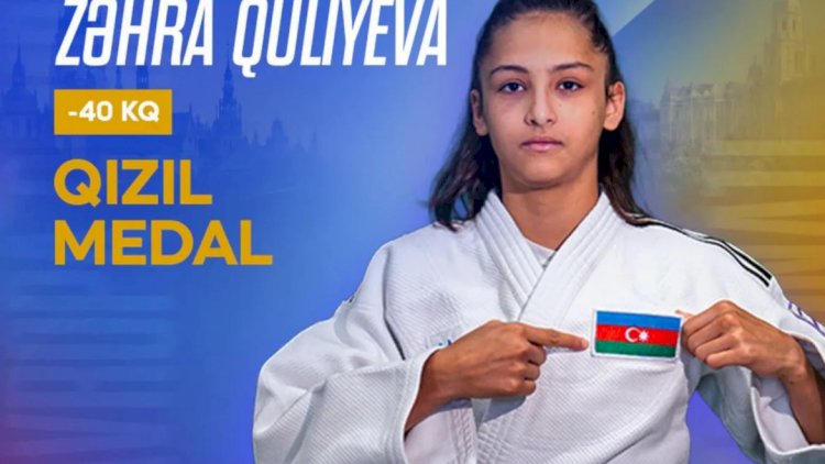    Azərbaycan cüdoçusu Avropa çempionu oldu   
