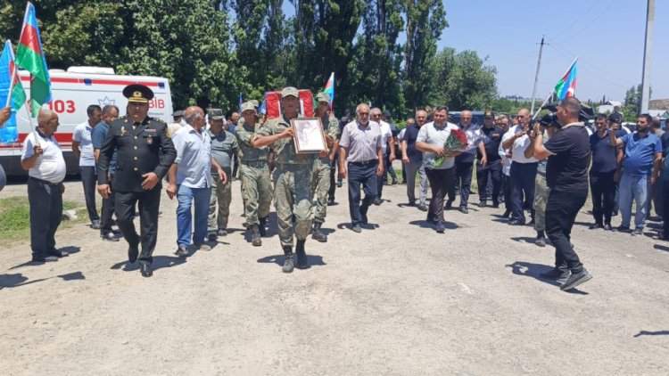    Birinci Qarabağ müharibəsinin itkin şəhidi Füzulidə torpağa tapşırıldı   