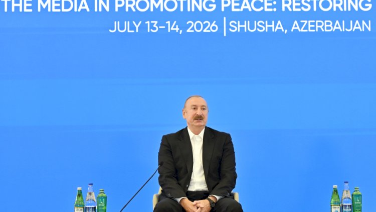    “Bizim daxili risklərimiz yoxdur, bütün təhdidlər sərhədlərimizdən kənarda yaranır” - İlham Əliyev   