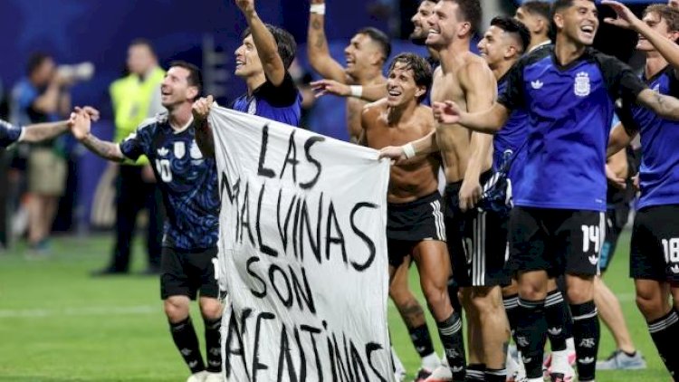    Argentina stadionda siyasi şüara görə cəzalandırıla bilər   
