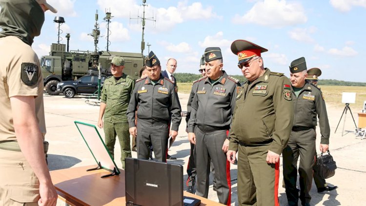    Kərim Vəliyev Belarusda hərbi obyektlərlə tanış oldu   - FOTOLAR