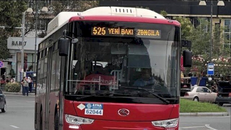    525-i iki yerə bölürlər - Marşrutlar fərqli olacaq   