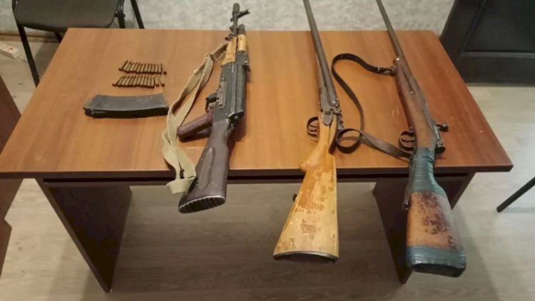    Polis tüfəng yığır - Daha 14-ü aşkarlandı   