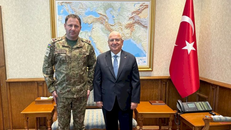    MN-nin Hərbi Polis İdarəsinin nümayəndə heyəti Ankarada Yaşar Gülərlə görüşdü   - FOTOLAR