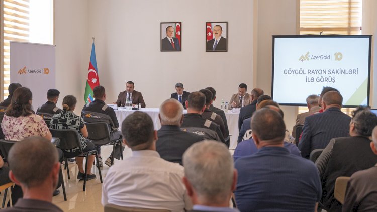    “AzerGold” QSC Göygöldə yerli icmalarla növbəti görüş keçirib   