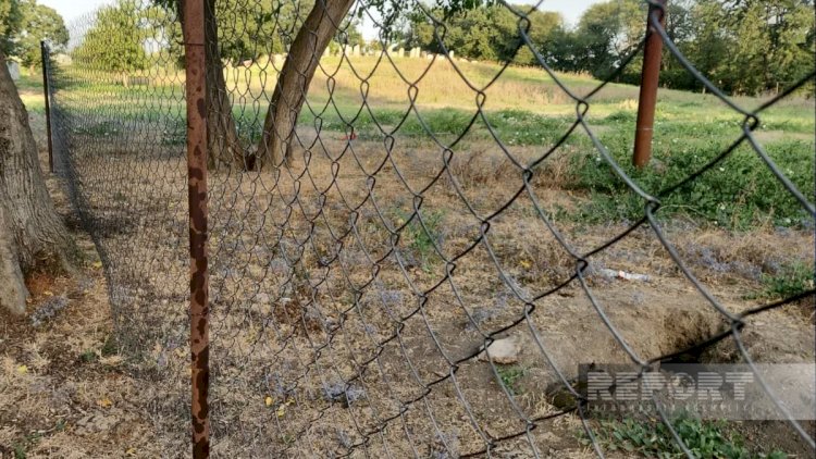    Cəlilabadda park tikintisi zamanı qədim əşyalar tapılan ərazi nəzarətə götürülüb - FOTO   